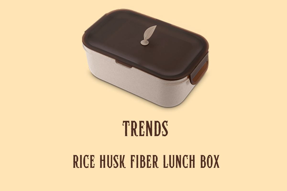 Rice Husk Fiber Lunch Box